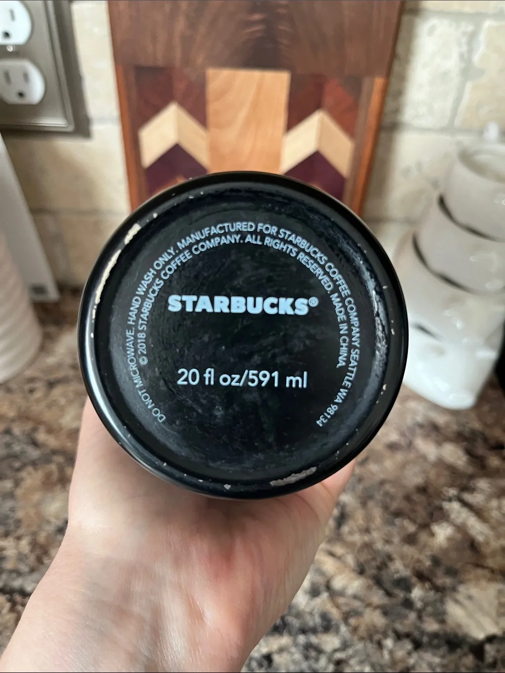 Starbucks matte black